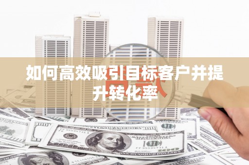 泽库如何高效吸引目标客户并提升转化率