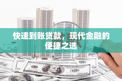 泽库快速到账贷款，现代金融的便捷之选