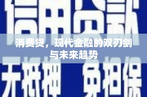 泽库消费贷，现代金融的双刃剑与未来趋势