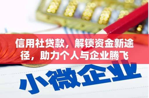 泽库信用社贷款，解锁资金新途径，助力个人与企业腾飞