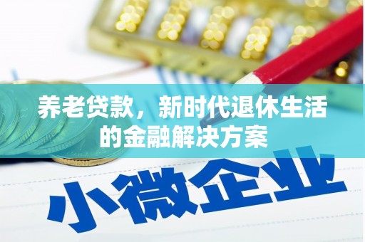 泽库养老贷款，新时代退休生活的金融解决方案