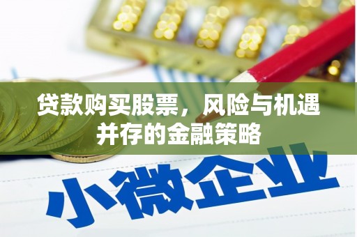 泽库贷款购买股票，风险与机遇并存的金融策略