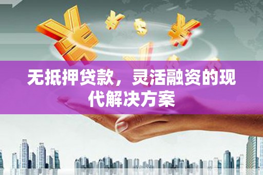 泽库无抵押贷款，灵活融资的现代解决方案